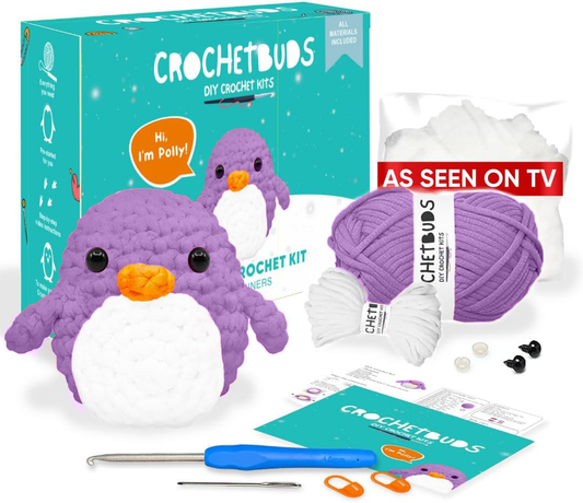 Polly the Penguin - Purple